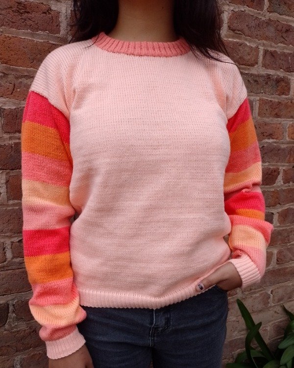 Producto - Sweater Durazno (Talle L)