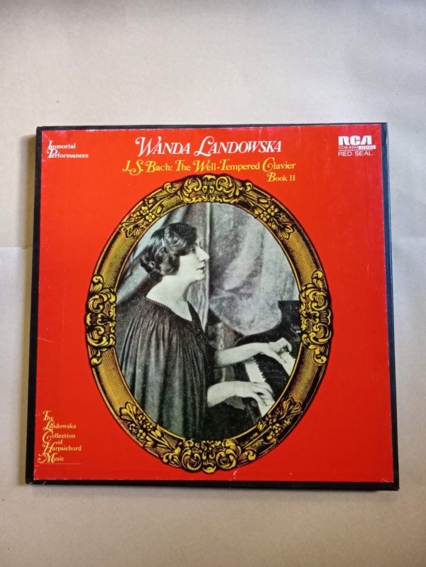 Producto - J.S Bach The well-tempered clavier - Wanda Landowska - RCA 1973