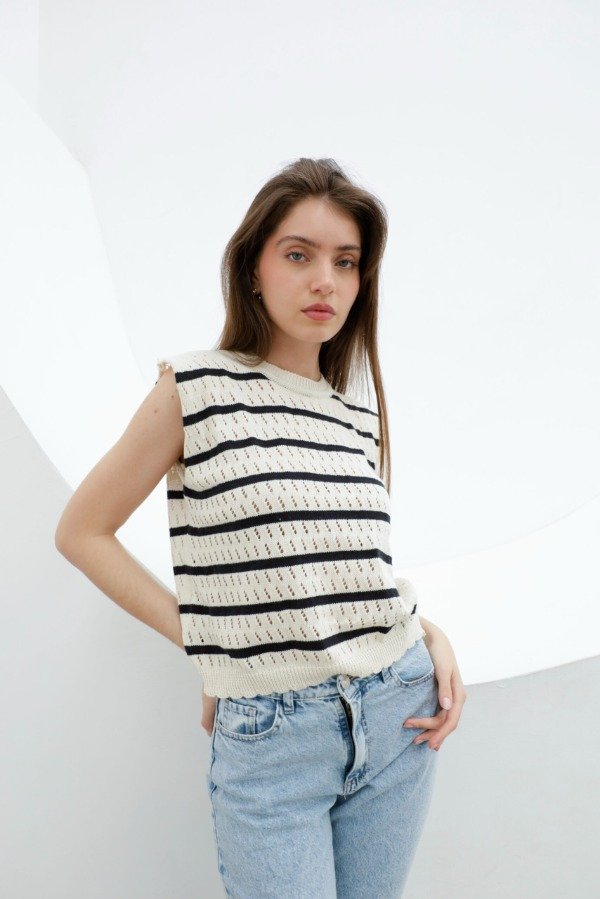 Producto - CHALECO-MUSCU RAYADA