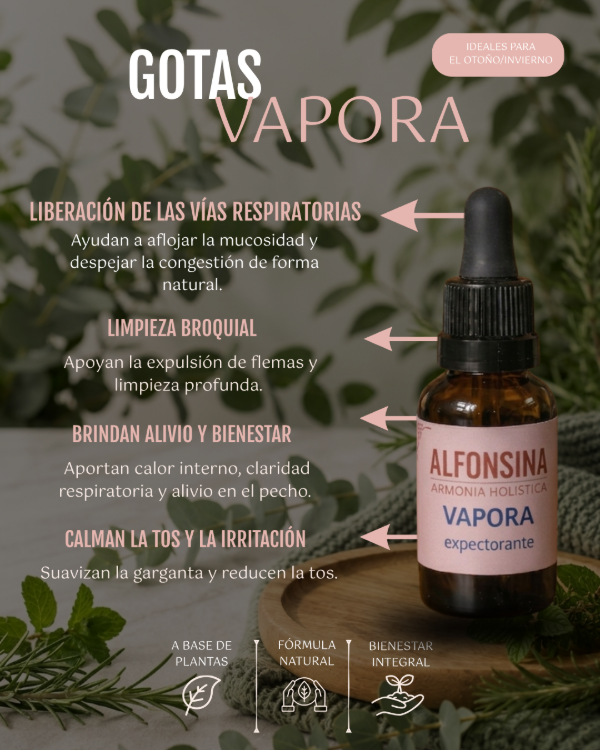 Producto - GOTAS VAPORA (Expectorante)