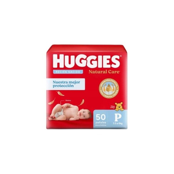 Producto - Pañales Huggies Natural Care P 50u.