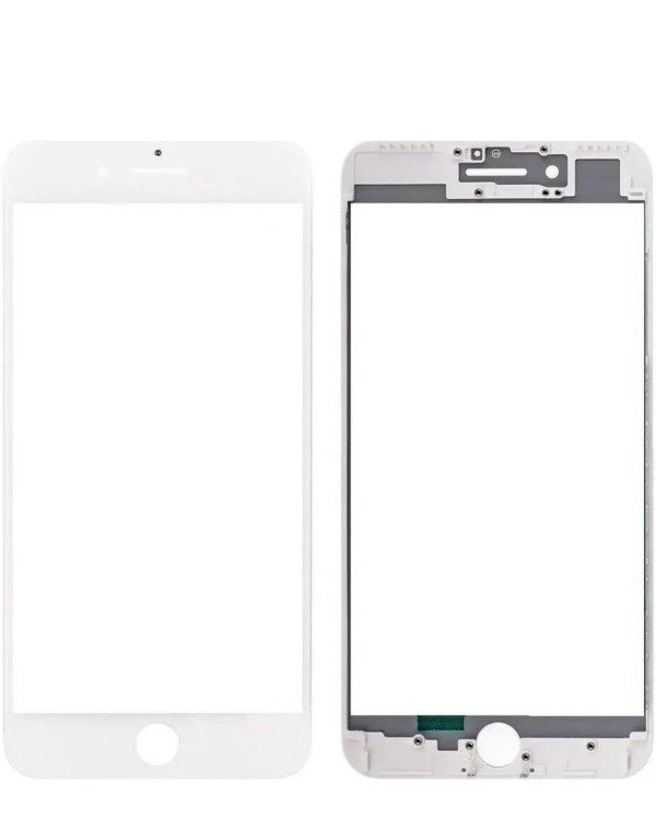 Producto - Vidrios Con Oca Iphone 7 Plus Blanco Con Marco