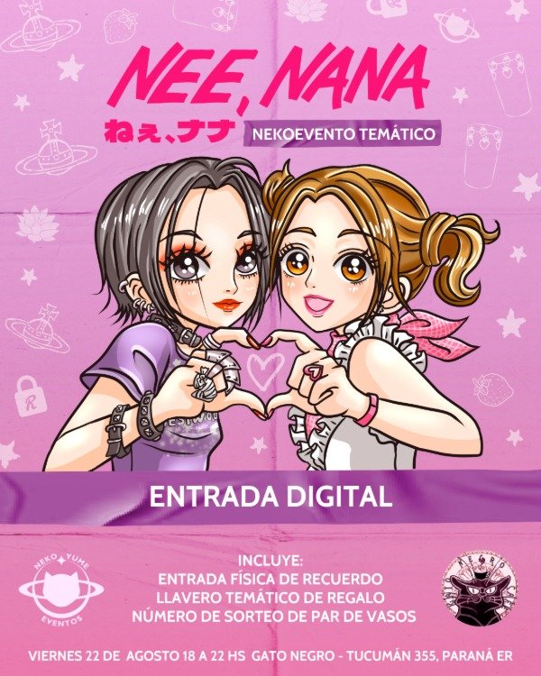 Producto - ENTRADA NEE NANA NEKOEVENTO