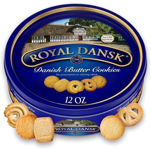 Producto - Galletas Danesas Royal Dansk Lata 340 Grs. - Orígen Dinamarca