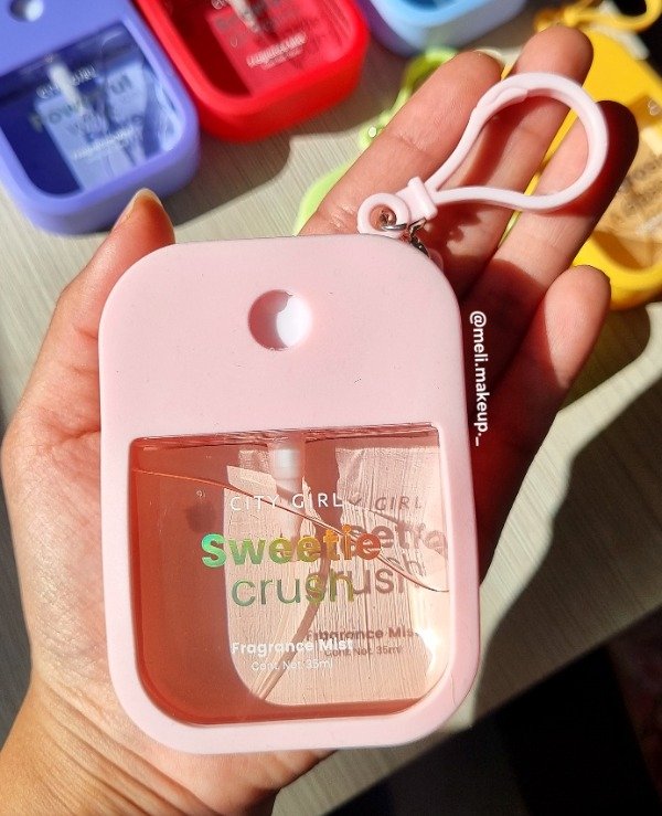 Producto - Body Splash Pocket con Llavero de City Girl - 4