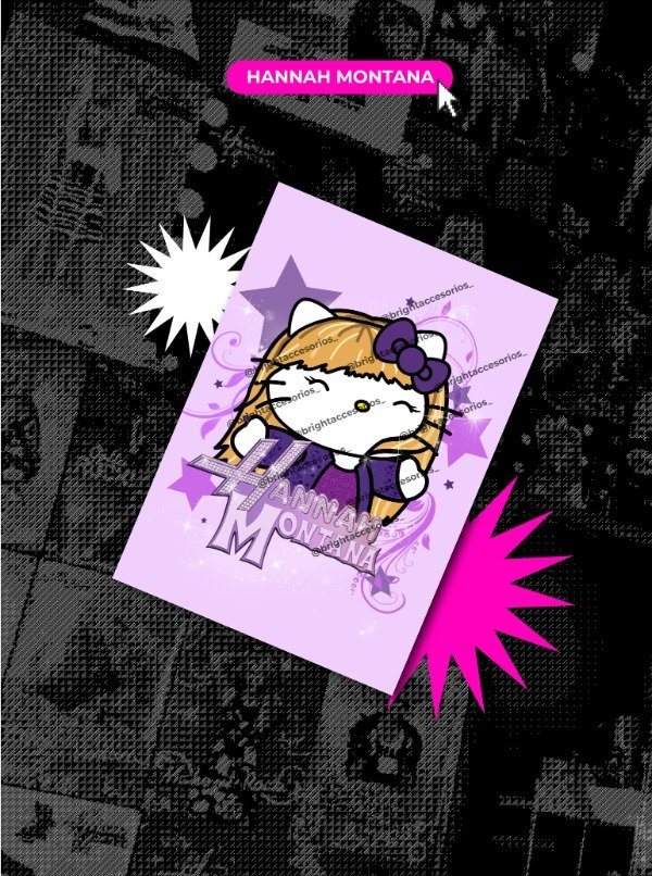 Producto - Poster Kitty Hannah Montana - FANGIRLS