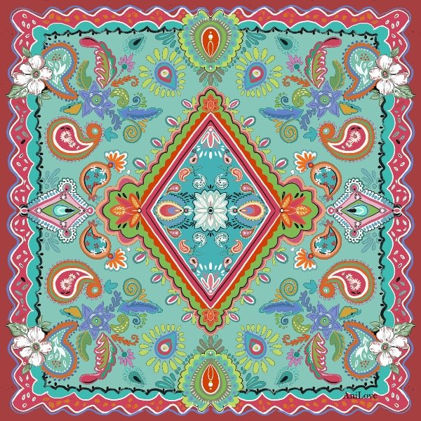 Producto - Pañuelo María Aqua