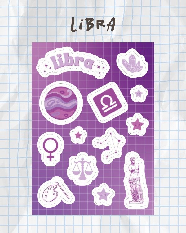 Producto - Planchas A6 de signos - 11