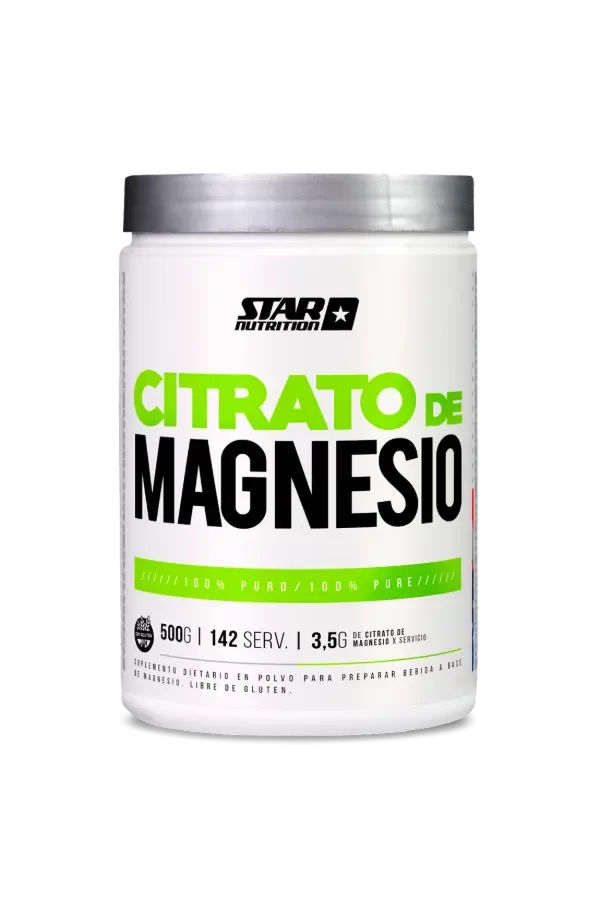 Producto - STAR NUTRITION - MAGNESIO 500GR