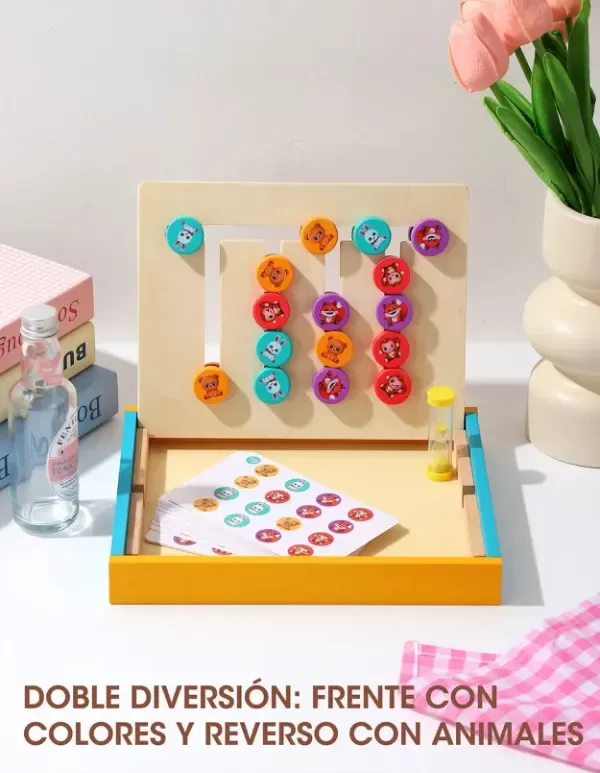 Producto - Tablero montessori secuencias con animalitos