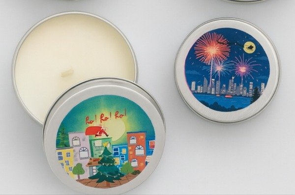 Producto - Vela petit navideña