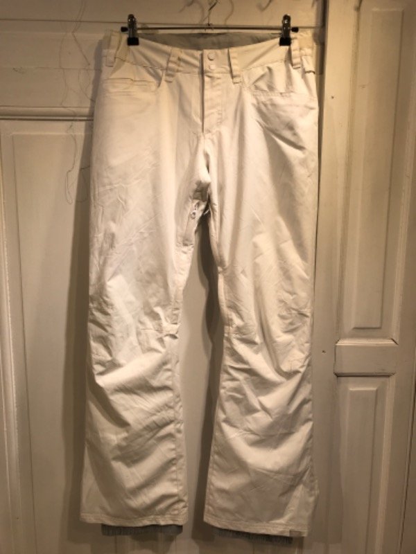 Producto - Pantalon de ski ROXY blanco c/trampa de nieve Talle M- PRECIO: 215x