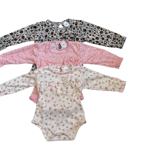 Producto - Body manga larga morley flores - 2