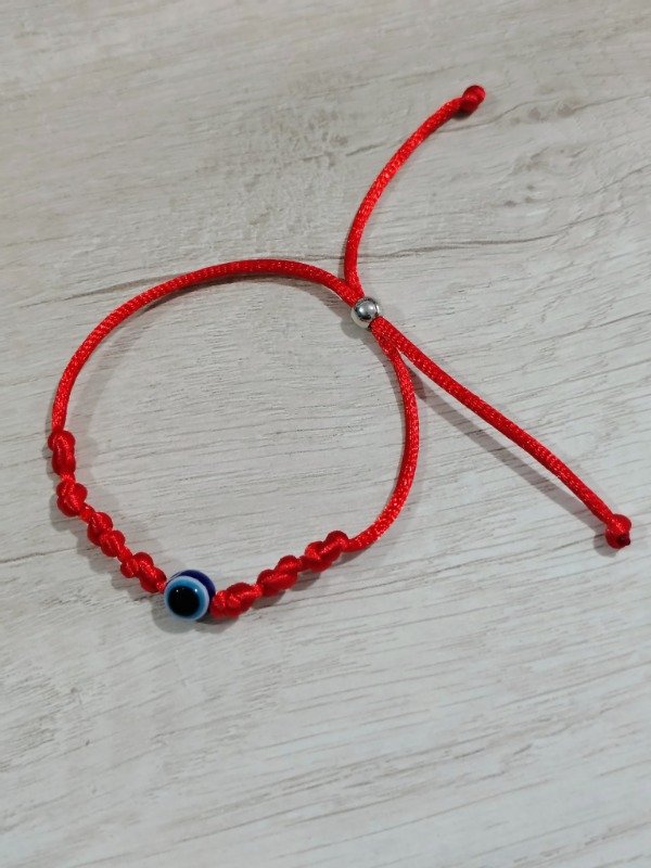Producto - Pulsera hilo rojo con ojo turco