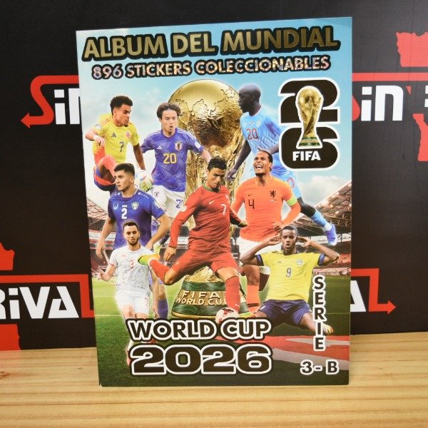 Producto - REVISTA CON FIGURITAS ADHESIVAS MUNDIAL 3B