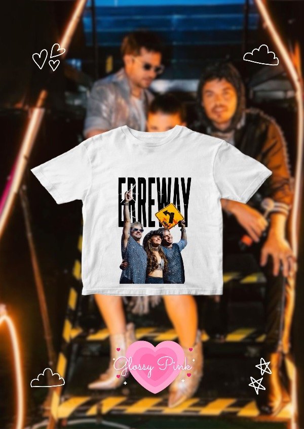 Producto - Baby Tee Erreway Tour - DTF