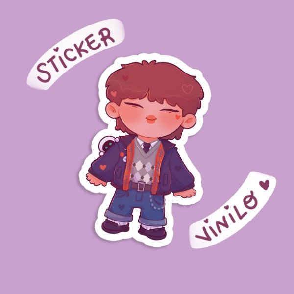 Producto - Sticker Jin - Arjintina!