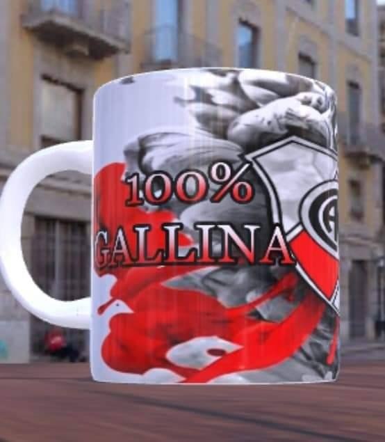 Producto - Taza Ceramica Sublimada River Plate Personalizada