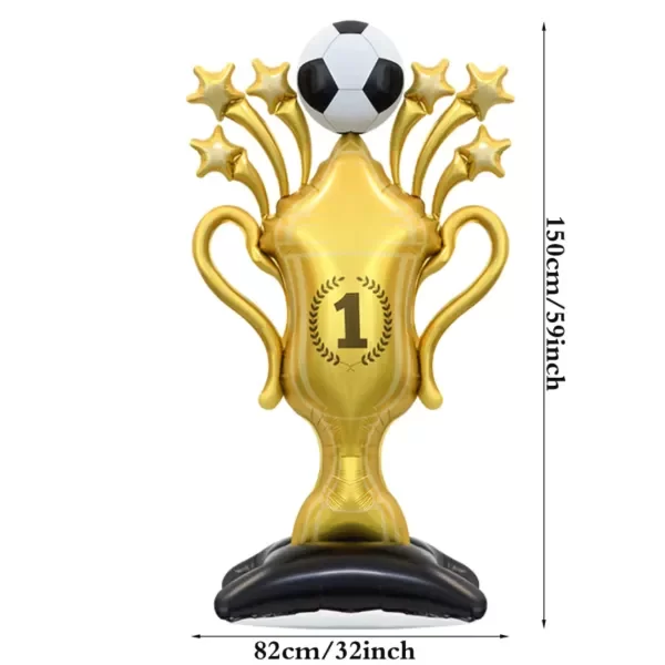 Producto - Globo Trofeo 1,50cm x 82cm - Con Base