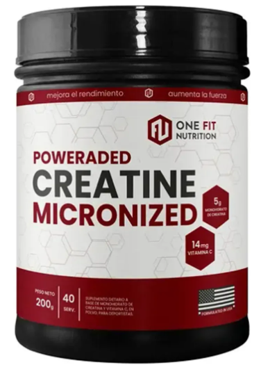 Producto - Creatina Monohidrato Micronizada 200 Grs One Fit