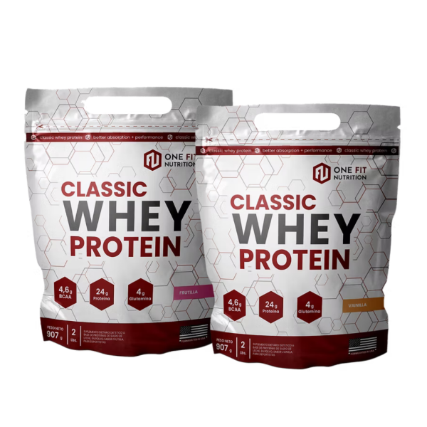 Producto - COMBO ONE FIT - 2x CLASSIC WHEY PROTEIN 2 LB.
