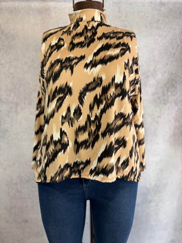 Producto - POLERA PRINT CAMI ALGODON GAMUZADO OVERSIZE