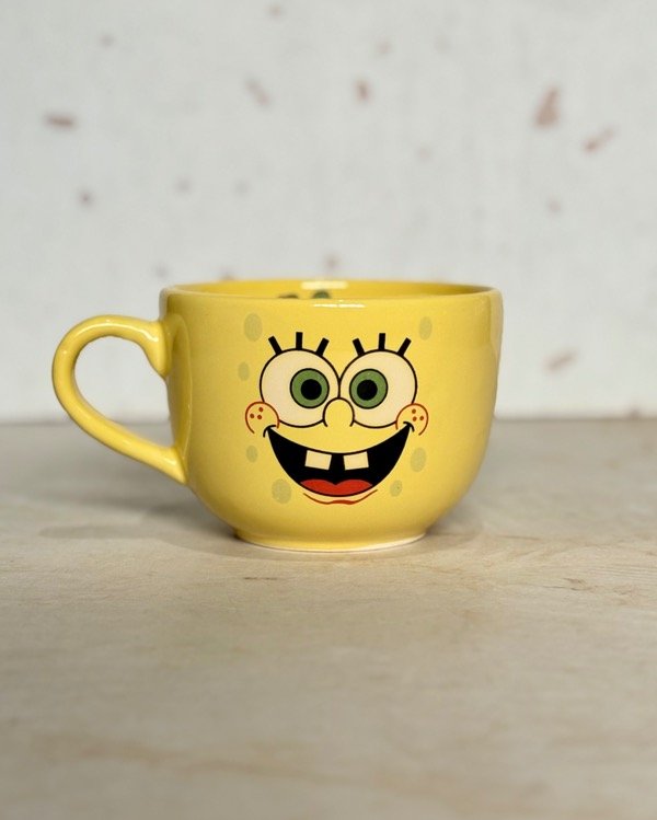 Producto - Tazón Amarillo - Bob Esponja "Cara Ch."
