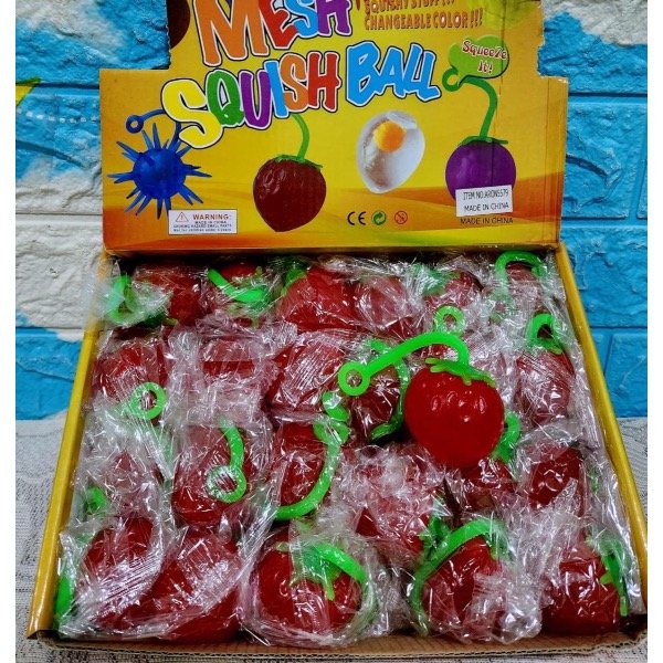 Producto - Squishy frutilla loca