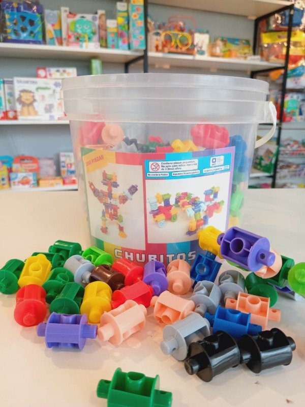 Producto - Chubitos Bloques 200Pz
