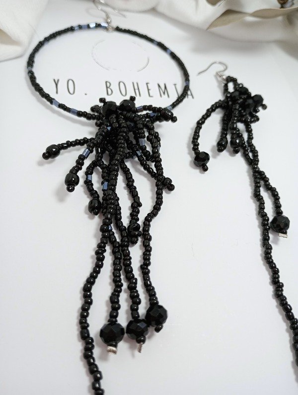 Producto - Aros LIA irregular black - 1