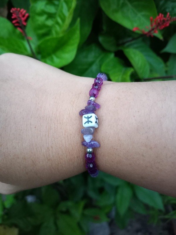 Producto - Piscis - Pulsera Vibracional Color Amatista