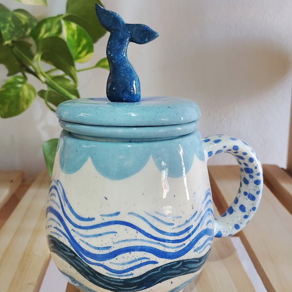 Producto - Taza con infusor "Océano"