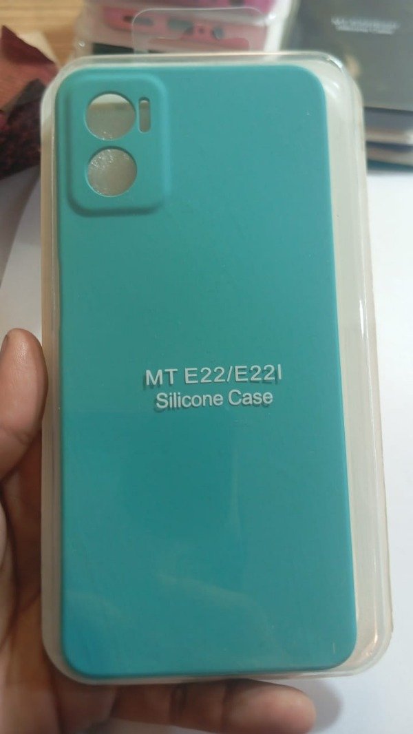 Producto - Funda Silicone Case Aqua para Moto E22 - E22i
