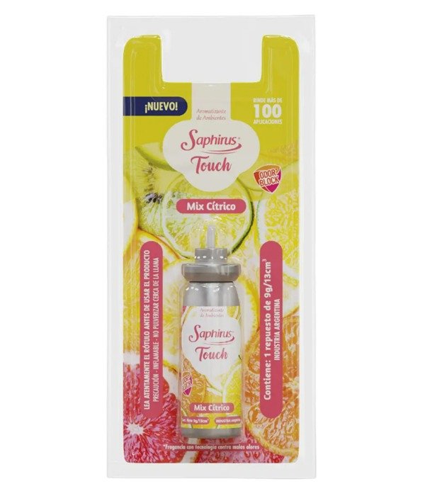 Producto - REPUESTO TOUCH SAPHIRUS - MIX CÍTRICO