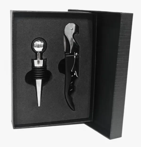 Producto - SACACORCHOS Y TAPÓN BOTELLA