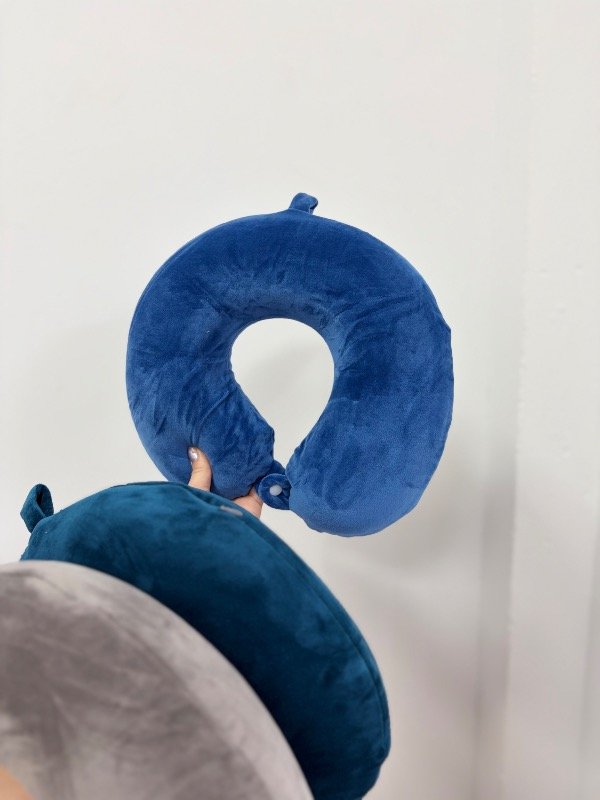 Producto - Cuello de viaje de plush liso - 0