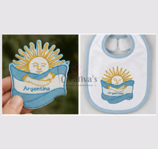 Producto - MATRIZ BANDERA SOL BANDERA ARGENTINA - 4