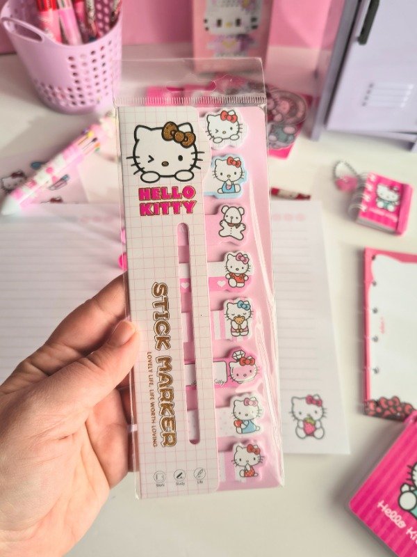 Producto - Notas adhesivas Kitty blanco
