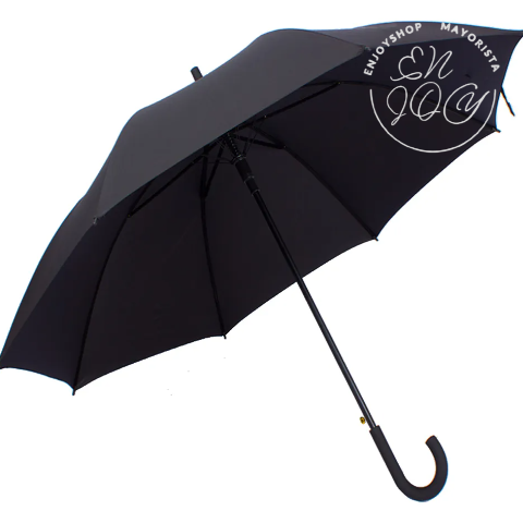 Producto - Paraguas Largo South Port Automatico Antiviento Mango Cuvado