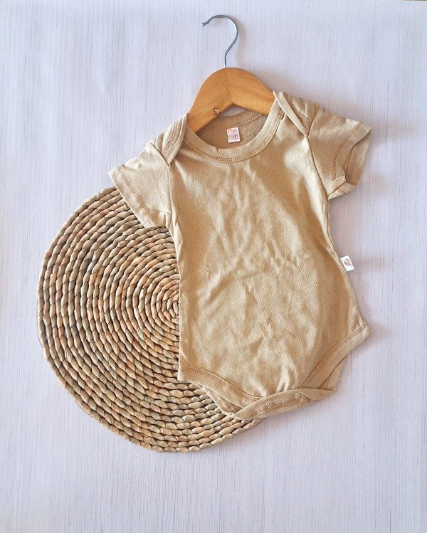Producto - Body Algodón Jersey Beige MC