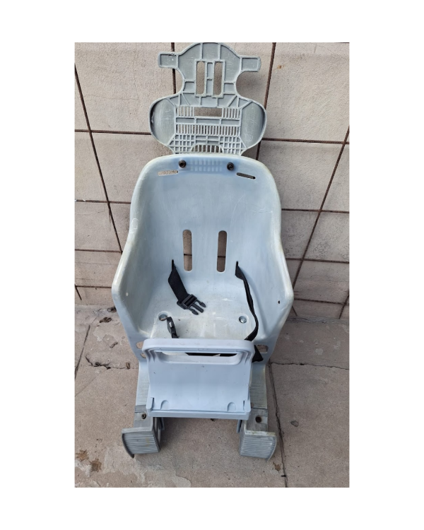 Producto - Sillita para bici gris