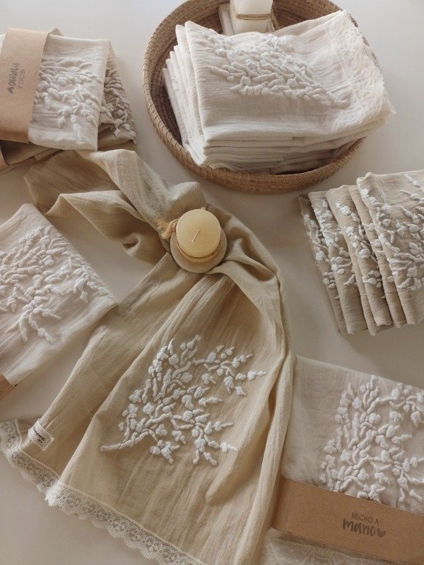 Producto - Set de toallas " Árbol de cerezo"