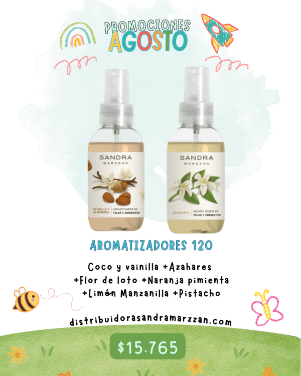 Producto - Aromatizadores 120 I PROMOCIONES AGOSTO