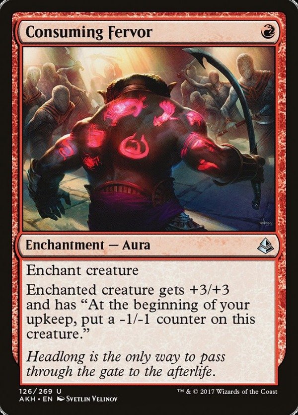 Producto - Consuming Fervor  Amonkhet