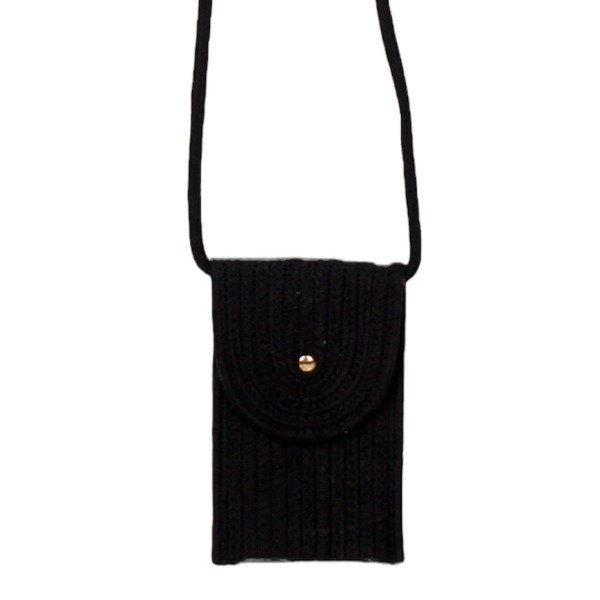 Producto - Phone Bag Rafia Negro