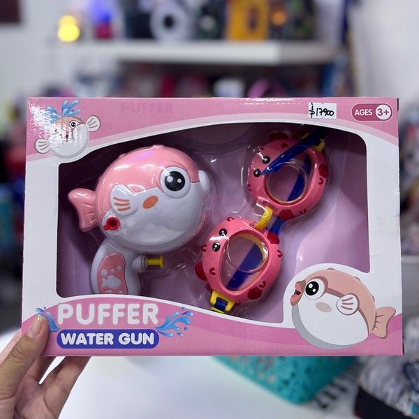 Producto - Set pistola agua antiparra pez caja 6776