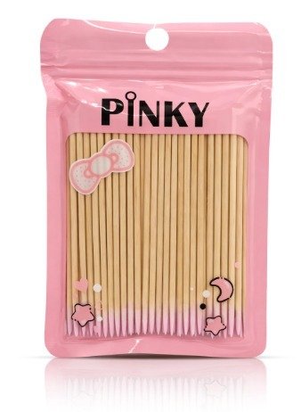 Producto - MICROHISOPOS DE MADERA - PINKY