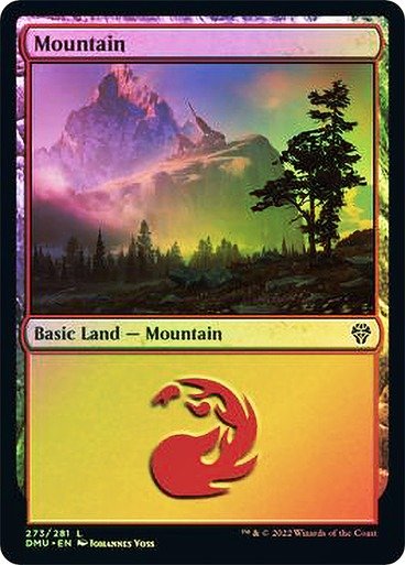 Producto - Mountain 273 Foil  Dominaria United