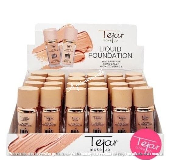 Producto - Mix base liquida y corrector aprueba de agua c/u