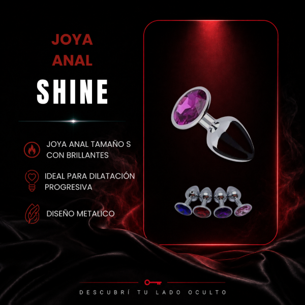 Producto - SHINE - Joya anal tamaño S